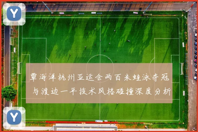 覃海洋杭州亚运会两百米蛙泳夺冠 与渡边一平技术风格碰撞深度分析